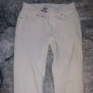 NWT Michael Kors White Corduroy Pants